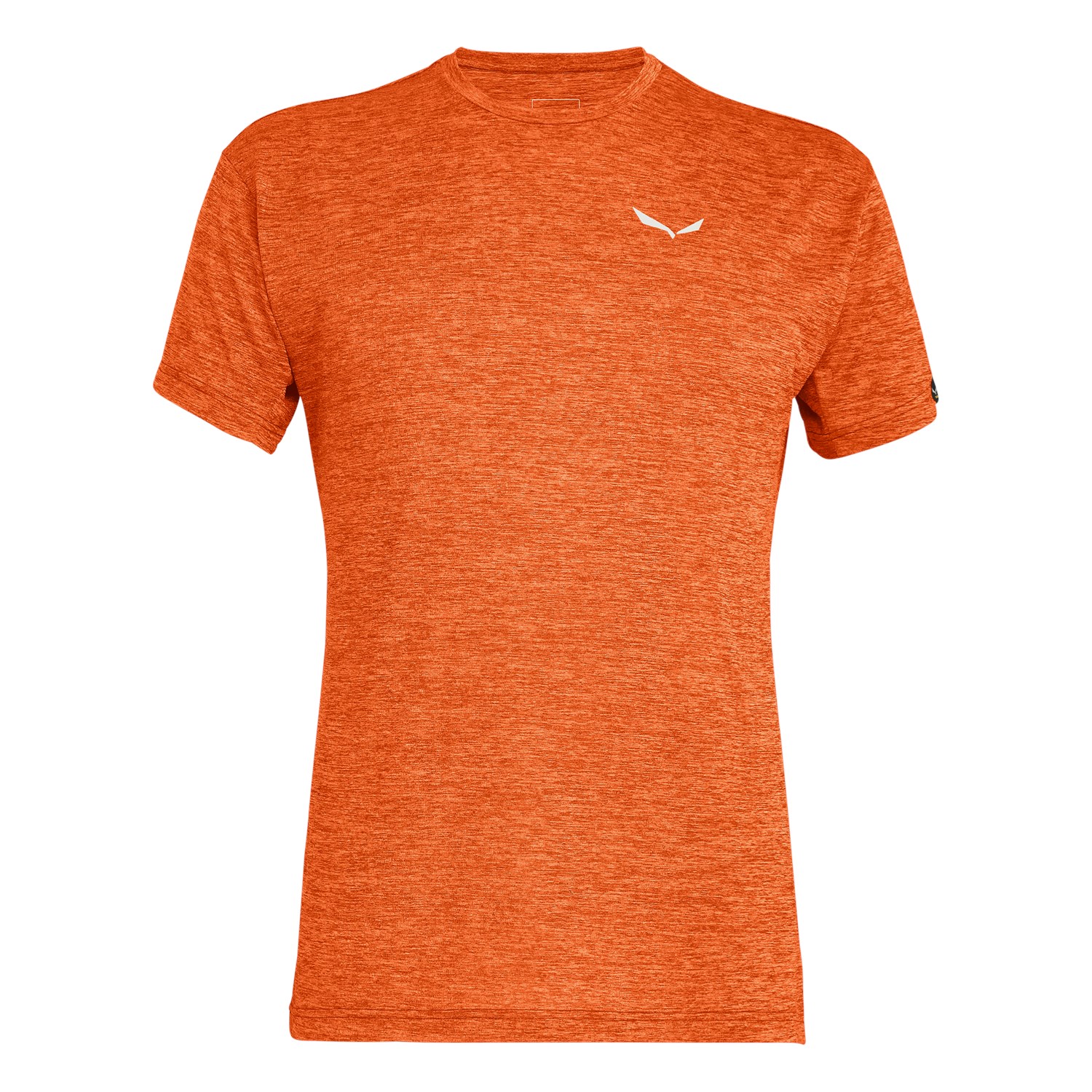 Camisetas Hombre Chile - Salewa Puez Melange Dry - Naranjas/Rojas Naranjas - IMTU-71234